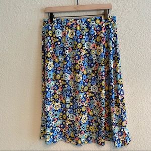 *Final Price* Melissa Paige A-line Floral Skirt